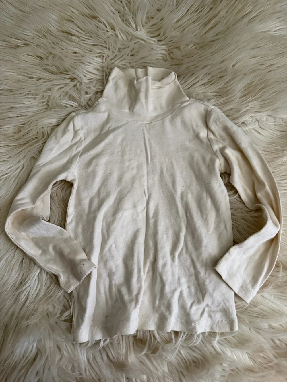 Baby Gap Cream Turtleneck Sweater